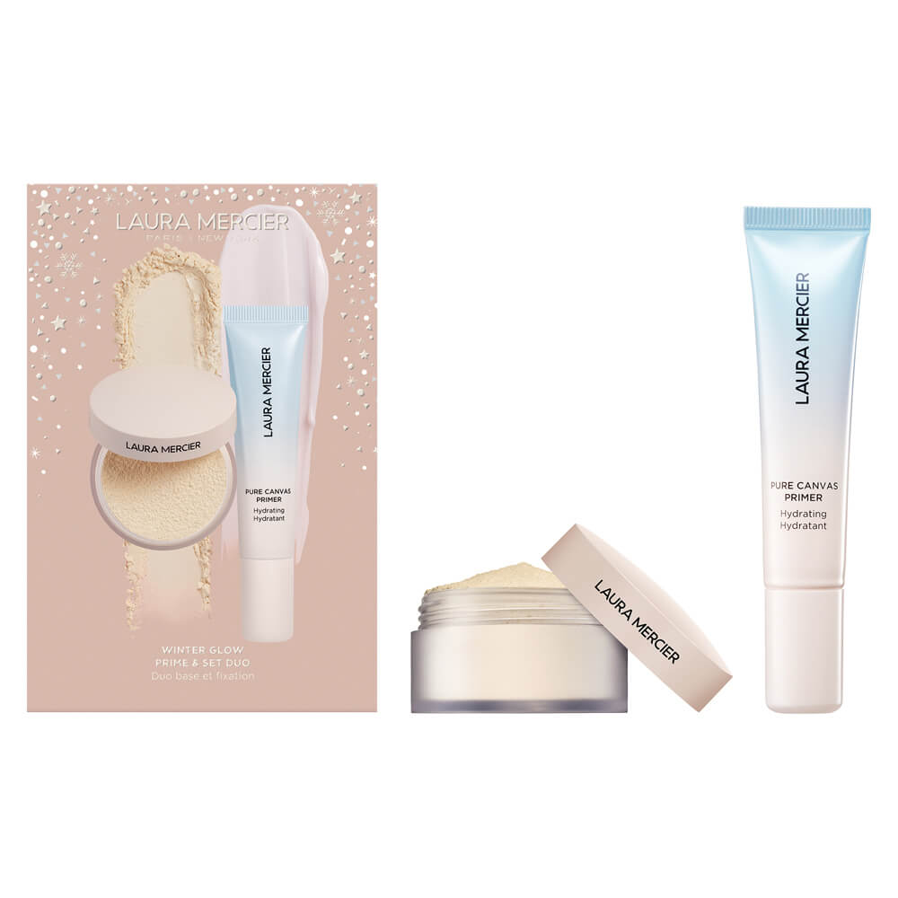 Laura Mercier Winter Glow Prime & Set Duo